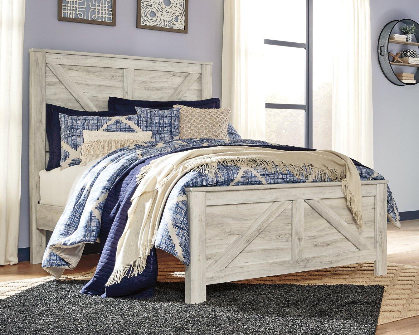 Bellaby Crossbuck Bed - Romeo & Juliet Furniture (Warren,MI)