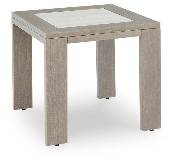 Kimpton Isle Outdoor End Table - Romeo & Juliet Furniture (Warren,MI)