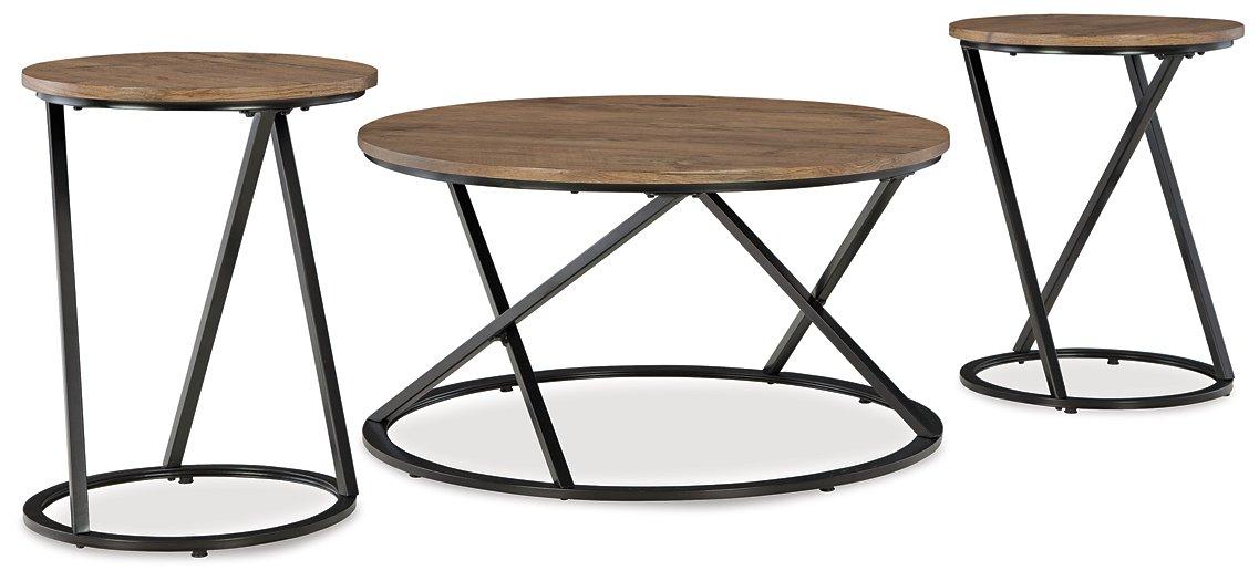 Cassbryn Table (Set of 3) - Romeo & Juliet Furniture (Warren,MI)