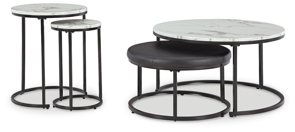 Jusmour Table (Set of 4) - Romeo & Juliet Furniture (Warren,MI)
