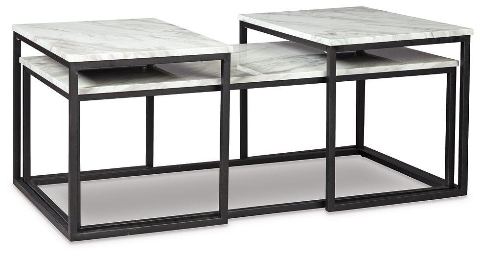 Donnesta Table (Set of 3) - Romeo & Juliet Furniture (Warren,MI)