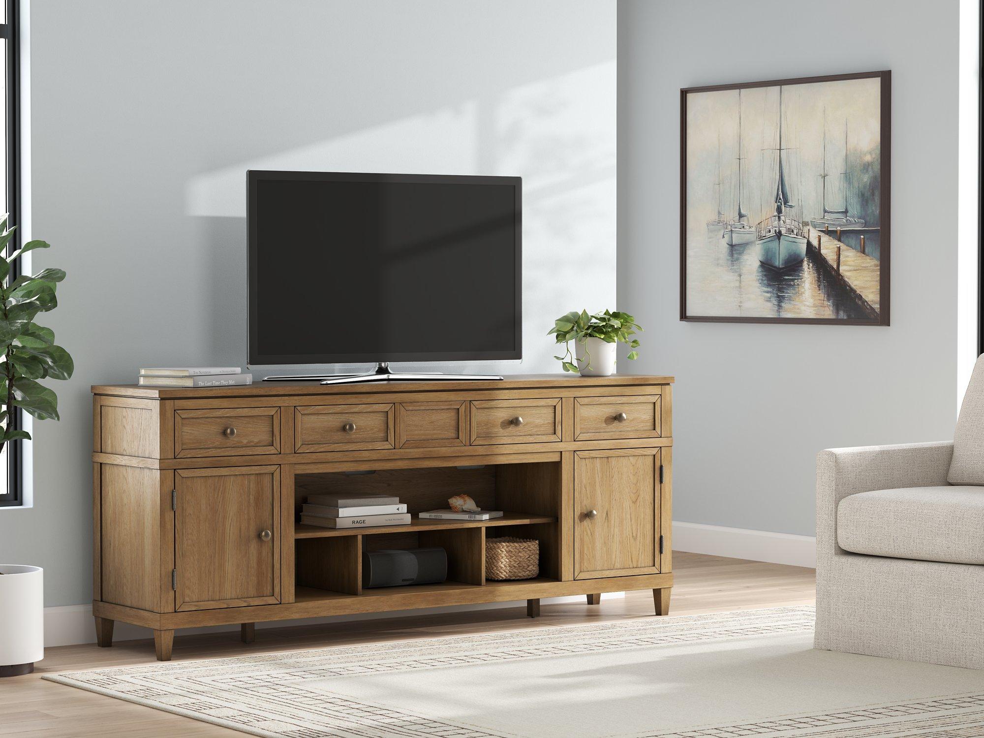 Sharlance 81" TV Stand - Romeo & Juliet Furniture (Warren,MI)