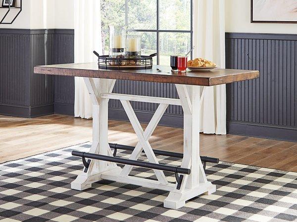 Valebeck Counter Height Dining Table - Romeo & Juliet Furniture (Warren,MI)