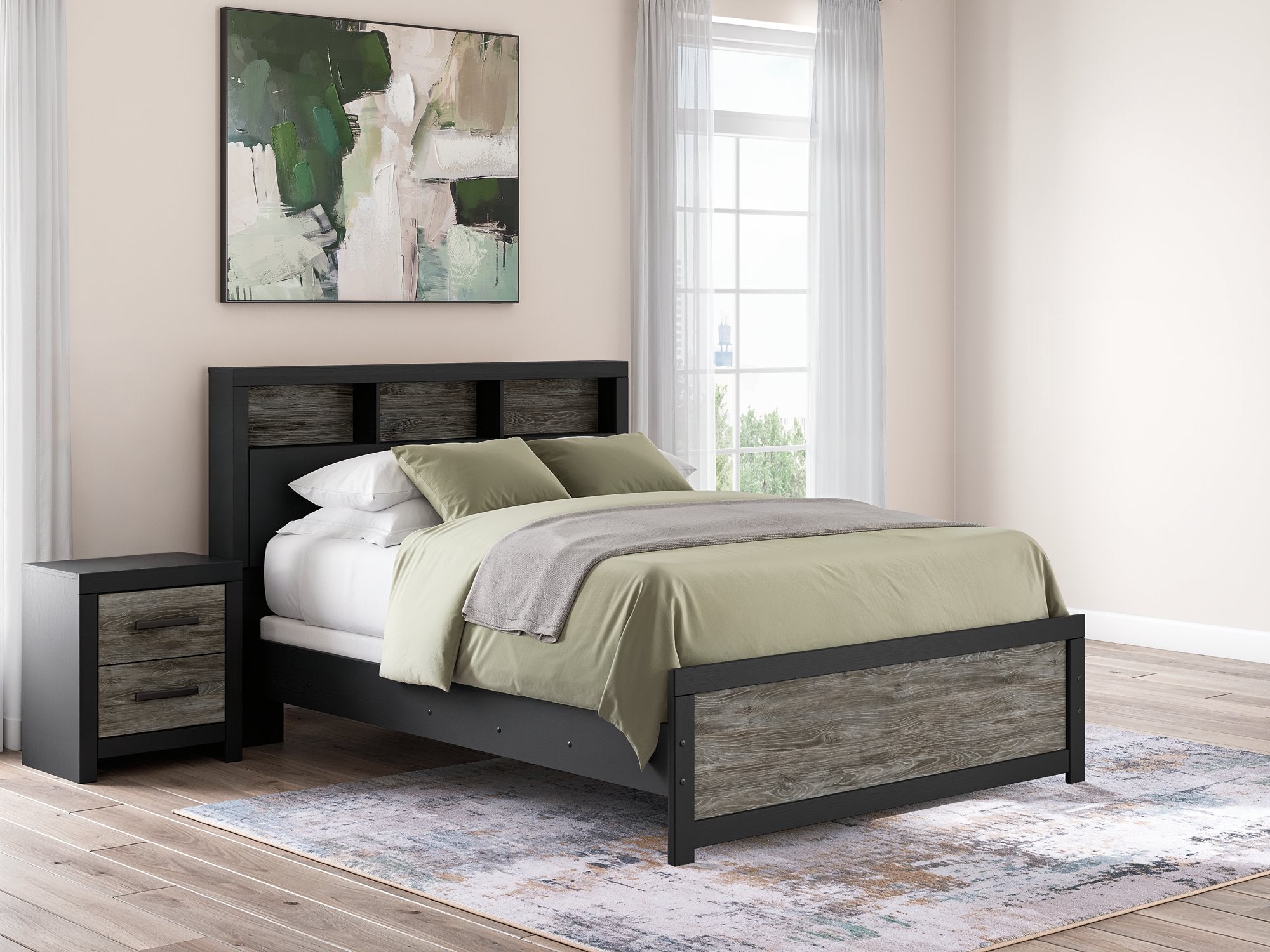 Broachmyn Bed - Romeo & Juliet Furniture (Warren,MI)