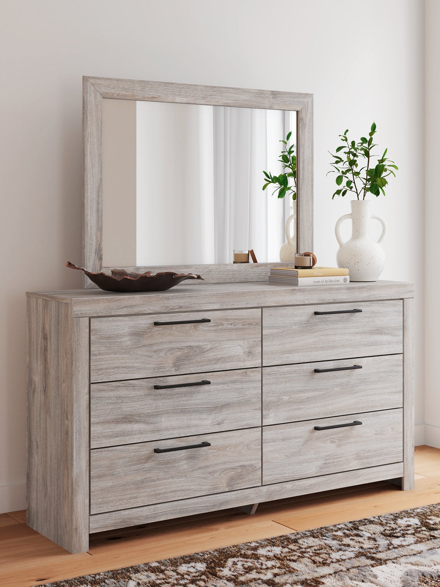 Broachmyn Dresser and Mirror - Romeo & Juliet Furniture (Warren,MI)
