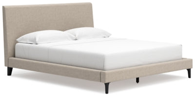 Cielden Upholstered Bed with Roll Slats - Romeo & Juliet Furniture (Warren,MI)