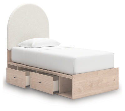 Arloster Upholstered Bed - Romeo & Juliet Furniture (Warren,MI)