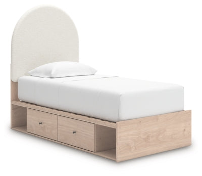 Arloster Upholstered Bed - Romeo & Juliet Furniture (Warren,MI)
