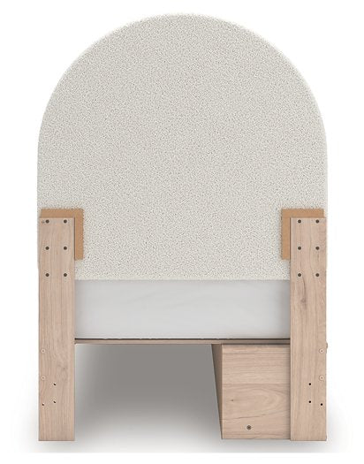 Arloster Upholstered Bed - Romeo & Juliet Furniture (Warren,MI)