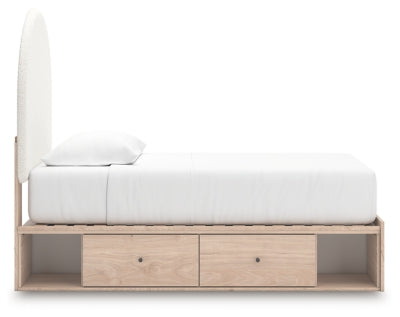 Arloster Upholstered Bed - Romeo & Juliet Furniture (Warren,MI)