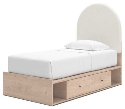 Arloster Upholstered Bed - Romeo & Juliet Furniture (Warren,MI)