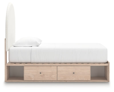 Arloster Upholstered Bed - Romeo & Juliet Furniture (Warren,MI)