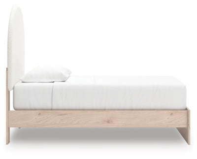 Arloster Upholstered Bed - Romeo & Juliet Furniture (Warren,MI)