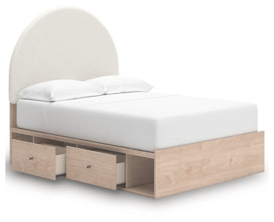 Arloster Upholstered Bed - Romeo & Juliet Furniture (Warren,MI)