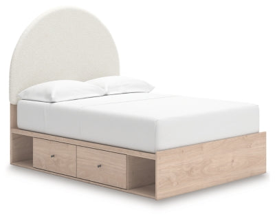 Arloster Upholstered Bed - Romeo & Juliet Furniture (Warren,MI)