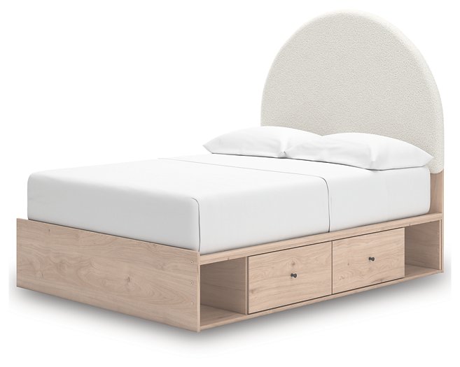 Arloster Upholstered Bed - Romeo & Juliet Furniture (Warren,MI)