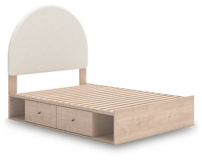 Arloster Upholstered Bed - Romeo & Juliet Furniture (Warren,MI)