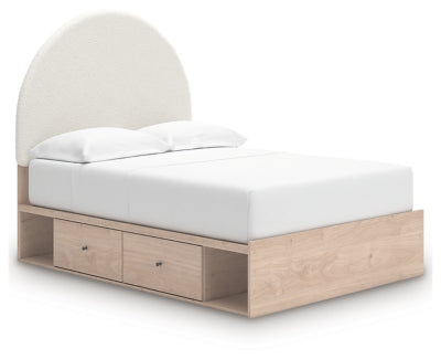 Arloster Upholstered Bed - Romeo & Juliet Furniture (Warren,MI)