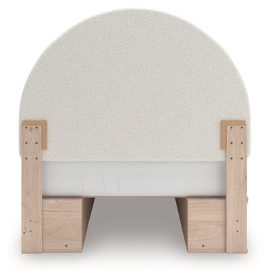 Arloster Upholstered Bed - Romeo & Juliet Furniture (Warren,MI)