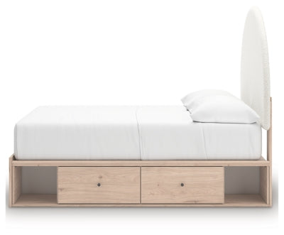 Arloster Upholstered Bed - Romeo & Juliet Furniture (Warren,MI)