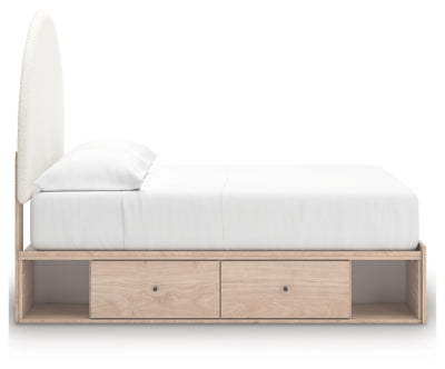 Arloster Upholstered Bed - Romeo & Juliet Furniture (Warren,MI)