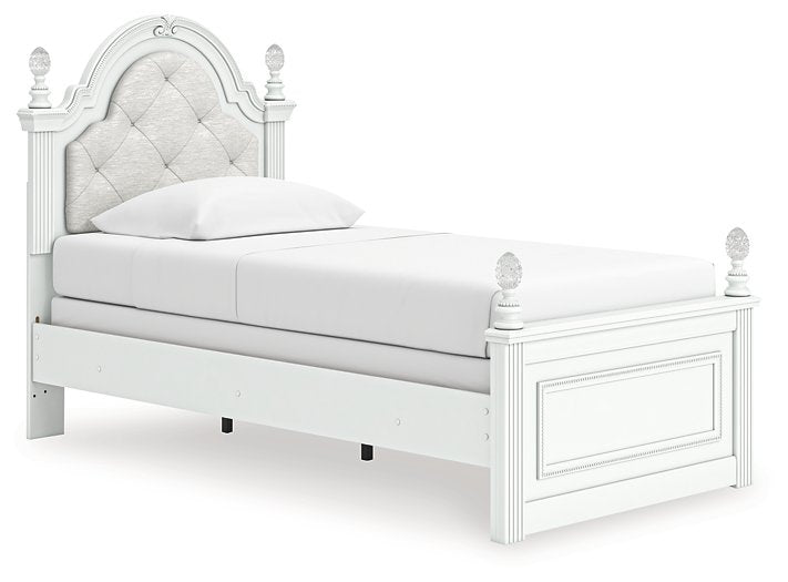 Kozlani Upholstered Bed - Romeo & Juliet Furniture (Warren,MI)