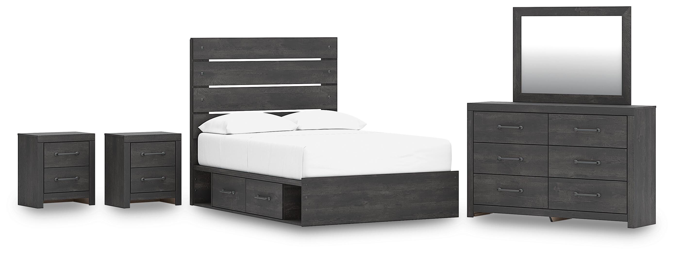 Hollivern Bedroom Set - Romeo & Juliet Furniture (Warren,MI)