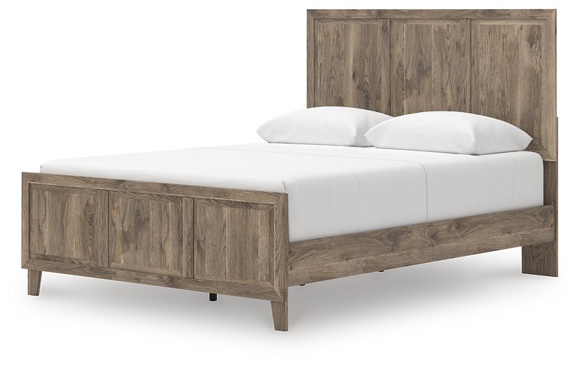 Rusticott Bed - Romeo & Juliet Furniture (Warren,MI)