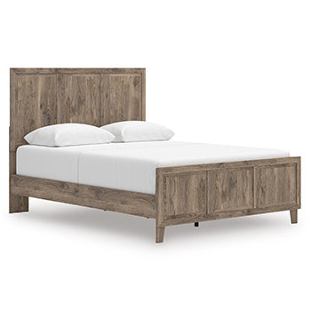 Rusticott Bed - Romeo & Juliet Furniture (Warren,MI)