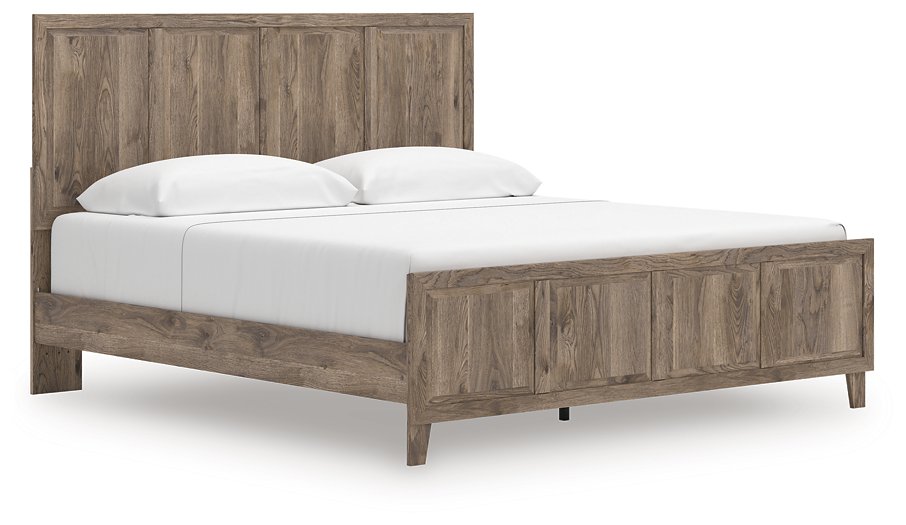 Rusticott Bed - Romeo & Juliet Furniture (Warren,MI)