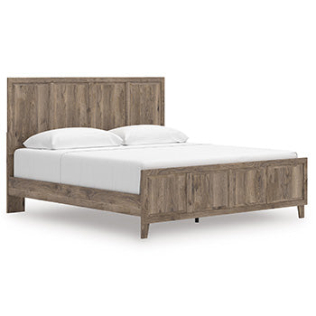 Rusticott Bed - Romeo & Juliet Furniture (Warren,MI)