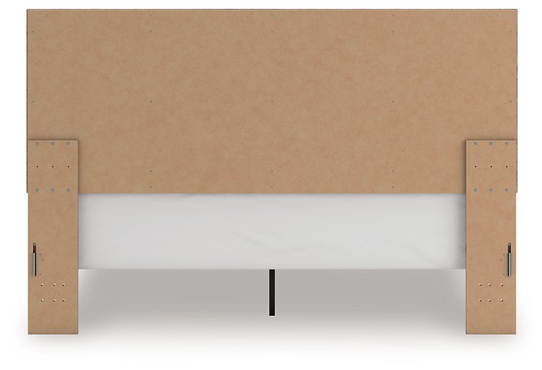 Rusticott Bed - Romeo & Juliet Furniture (Warren,MI)