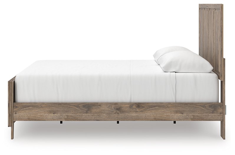 Rusticott Bed - Romeo & Juliet Furniture (Warren,MI)