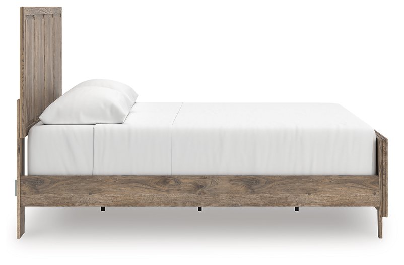 Rusticott Bed - Romeo & Juliet Furniture (Warren,MI)