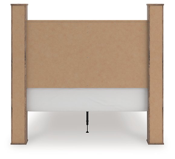 Rusticott Bed - Romeo & Juliet Furniture (Warren,MI)