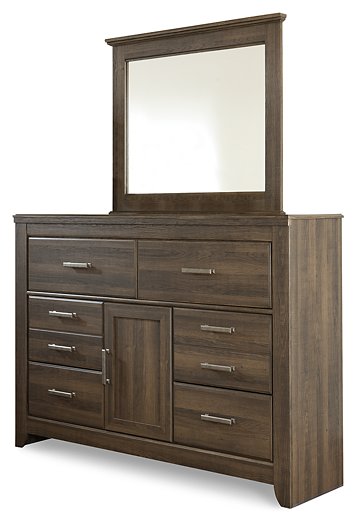 Juararo Dresser and Mirror - Romeo & Juliet Furniture (Warren,MI)