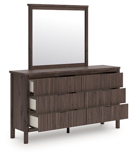 Pamytta Dresser and Mirror - Romeo & Juliet Furniture (Warren,MI)
