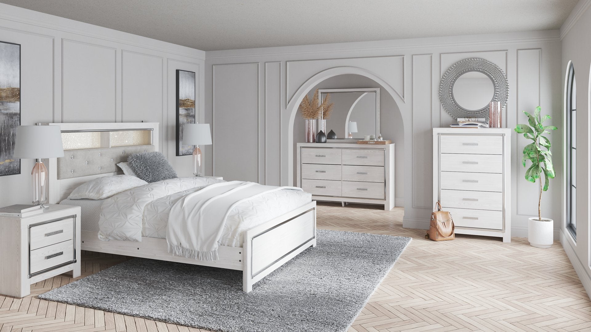 Altyra Bedroom Set - Romeo & Juliet Furniture (Warren,MI)