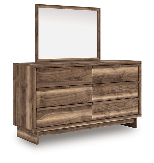 Chirason Dresser and Mirror - Romeo & Juliet Furniture (Warren,MI)