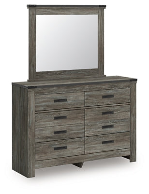 Frandern Dresser and Mirror - Romeo & Juliet Furniture (Warren,MI)