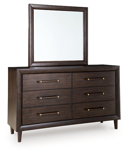 Dantenton Dresser and Mirror - Romeo & Juliet Furniture (Warren,MI)