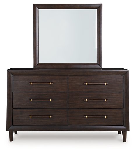 Dantenton Dresser and Mirror - Romeo & Juliet Furniture (Warren,MI)