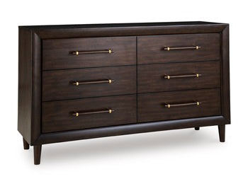 Dantenton Dresser and Mirror - Romeo & Juliet Furniture (Warren,MI)