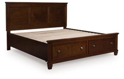 Danabrin Panel Storage Bed - Romeo & Juliet Furniture (Warren,MI)