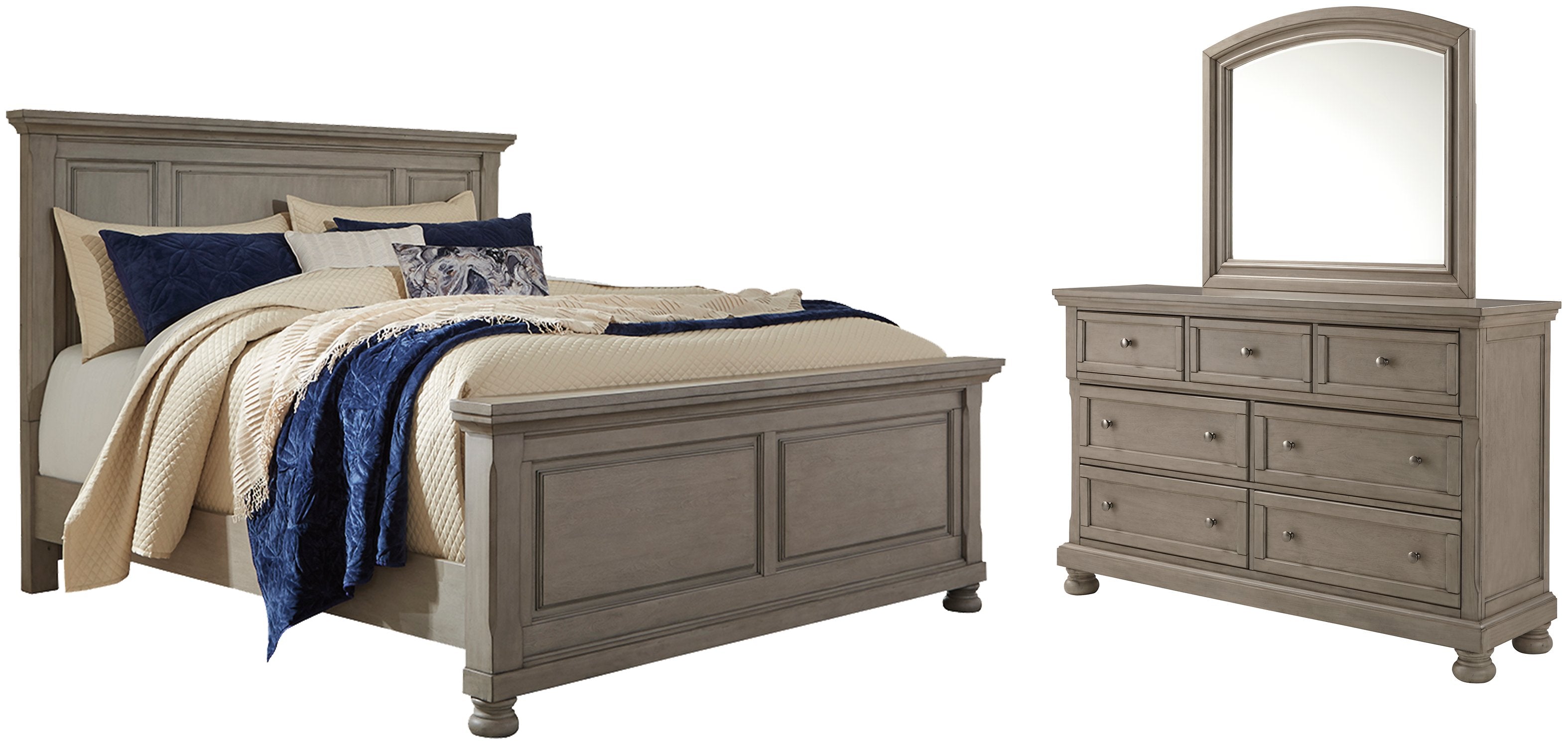Lettner Bedroom Set - Romeo & Juliet Furniture (Warren,MI)