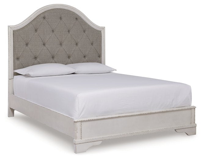 Blendon Upholstered Bed - Romeo & Juliet Furniture (Warren,MI)
