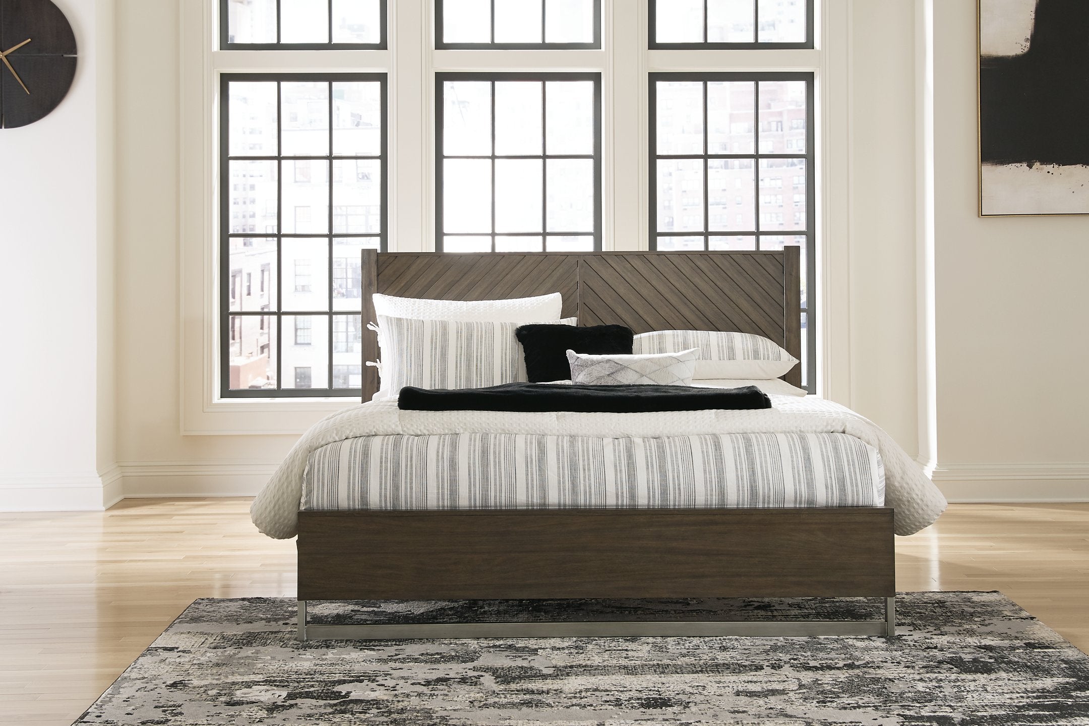 Arkenton Bed - Romeo & Juliet Furniture (Warren,MI)