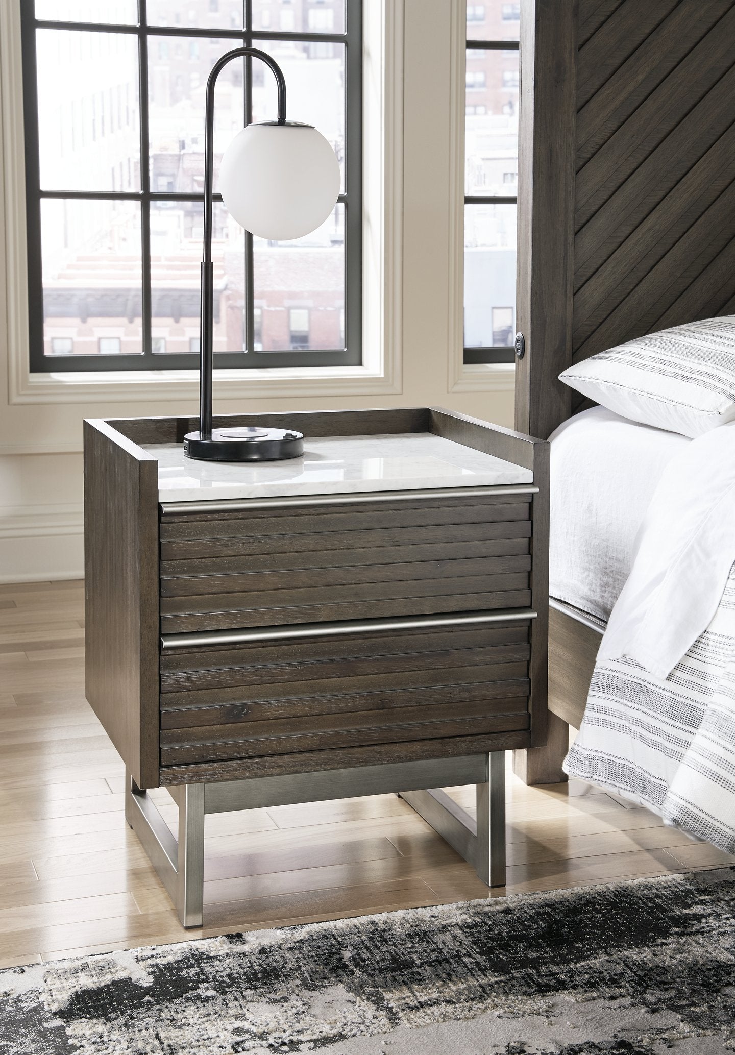 Arkenton Nightstand - Romeo & Juliet Furniture (Warren,MI)