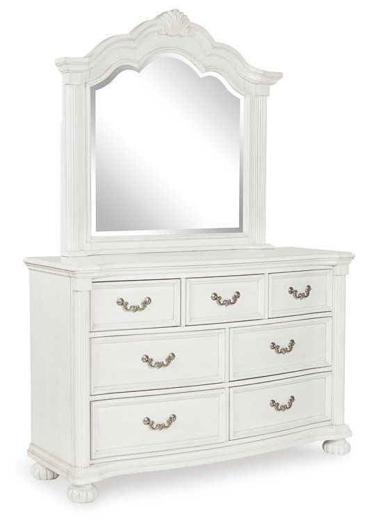 Montelaine Dresser and Mirror - Romeo & Juliet Furniture (Warren,MI)