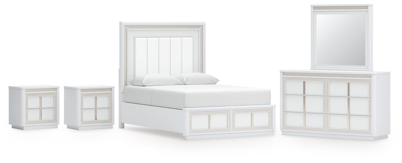 Chalanna Bedroom Set - Romeo & Juliet Furniture (Warren,MI)